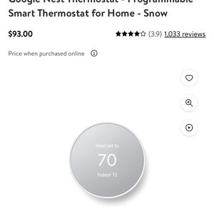 Google new Nest Thermostat